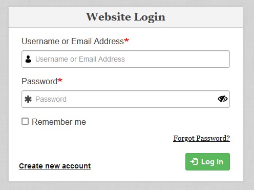 Login